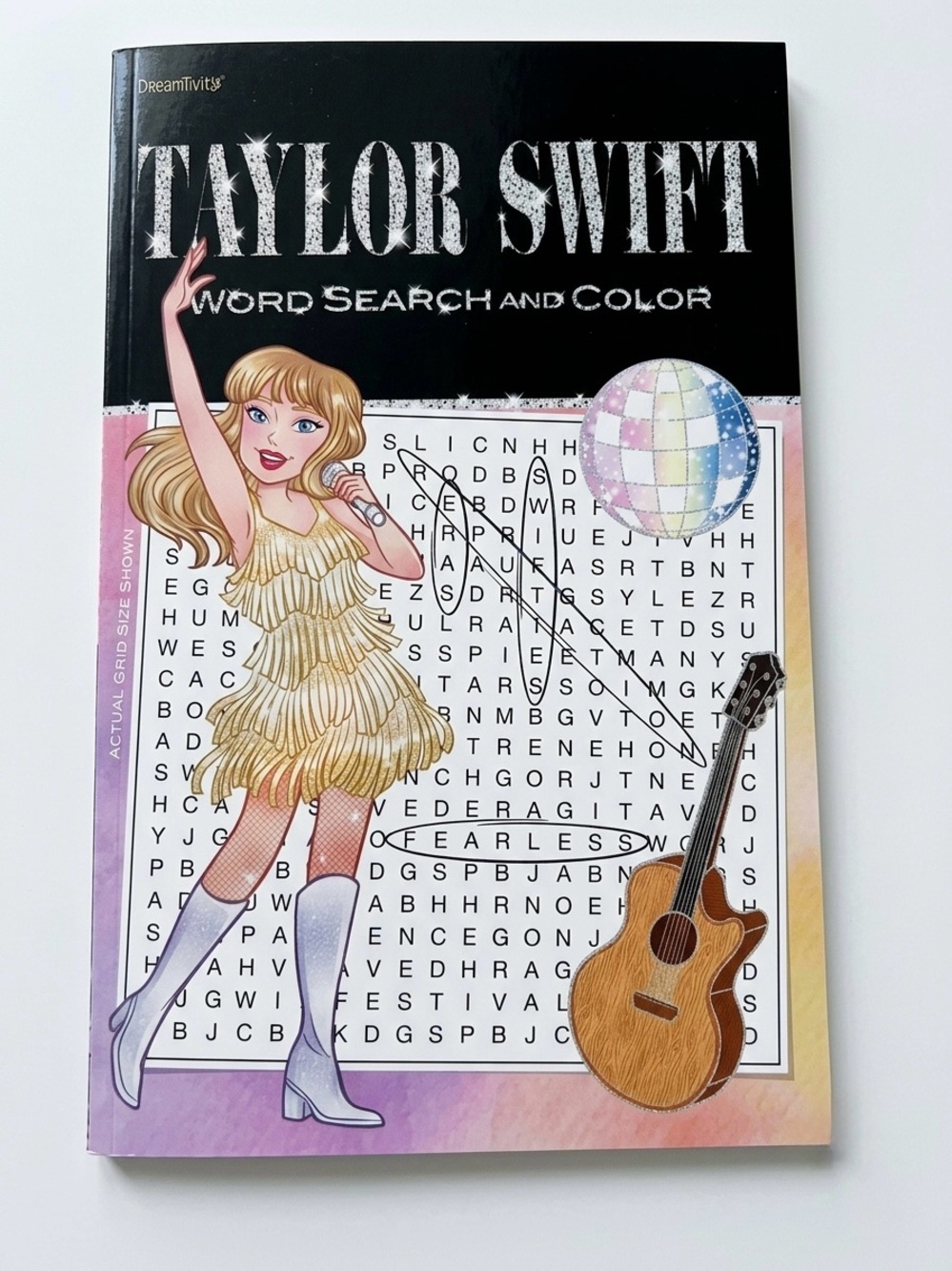 Taylor swift word search and color activity book one side brand new NWOT